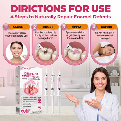COUGEX® Natural Enamel Repair Gel | Cavity Repair & Remineralizing Treatment