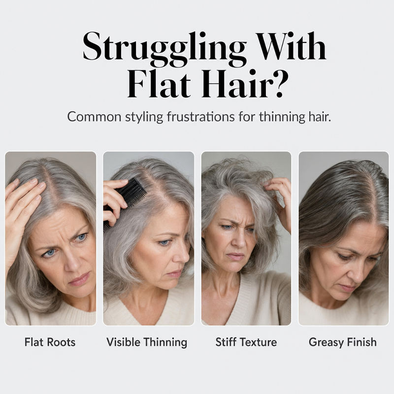 Buy 2 Get 1 FREE! 👩 Peach Volumizing & Setting Spray – Long-Lasting Hold 🍑